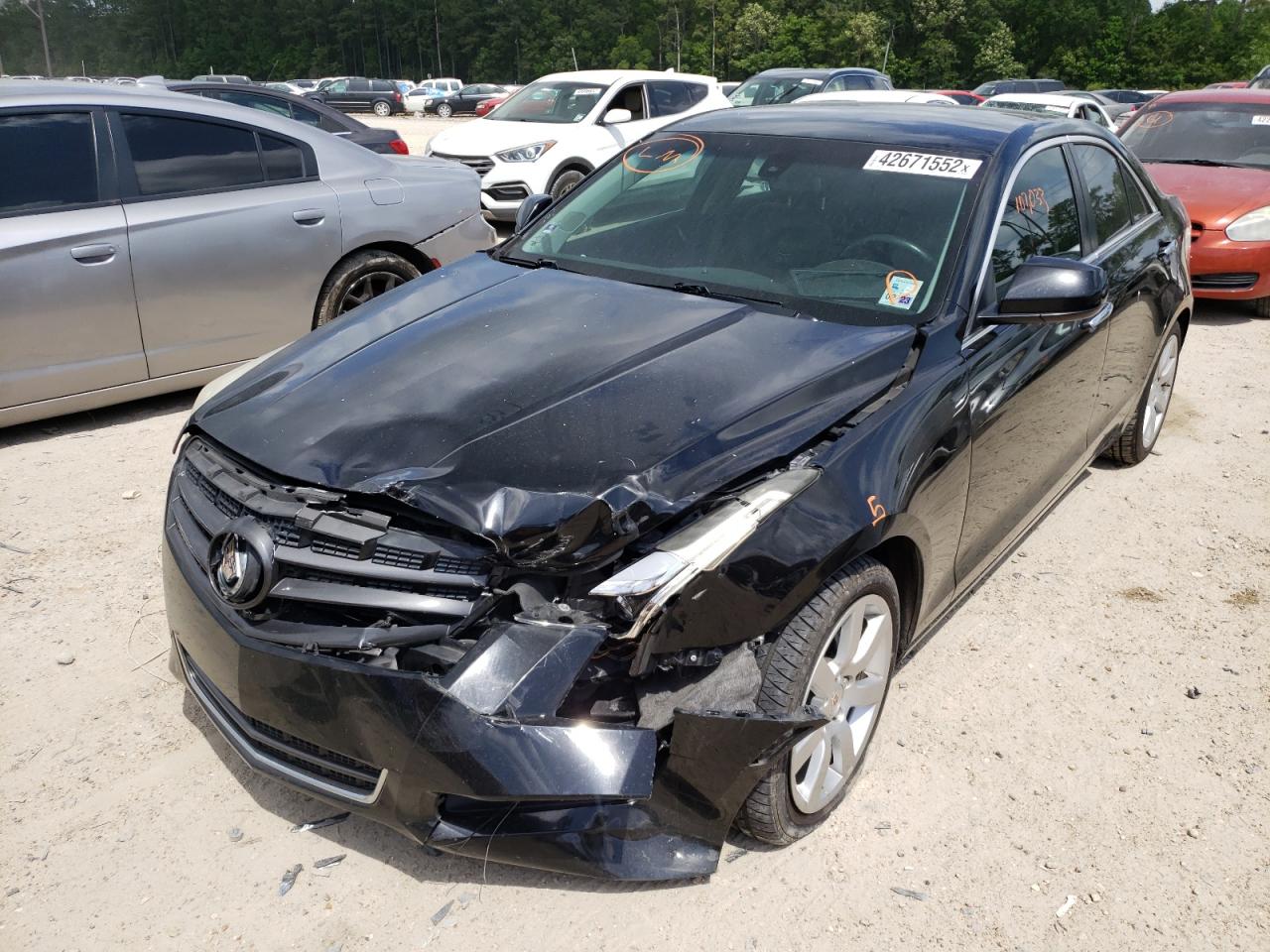 Photo 2 from auction – 2014 CADILLAC ATS with VIN 1G6AA5RA1E0128347