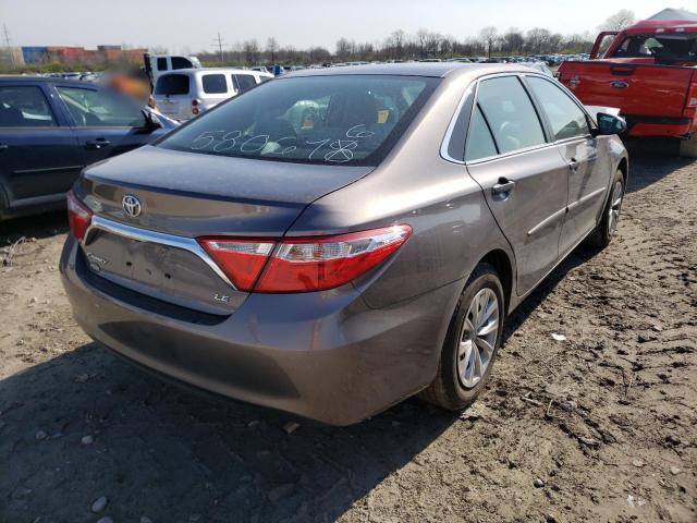 Photo 4 from auction – 2016 TOYOTA CAMRY LE with VIN 4T4BF1FK3GR580676