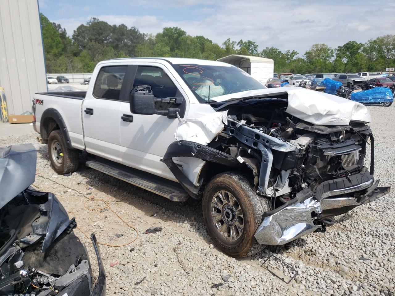 FORD F250 SUPER 2021 with VIN 1FT7W2BT5MEC84573 - Photo from auction