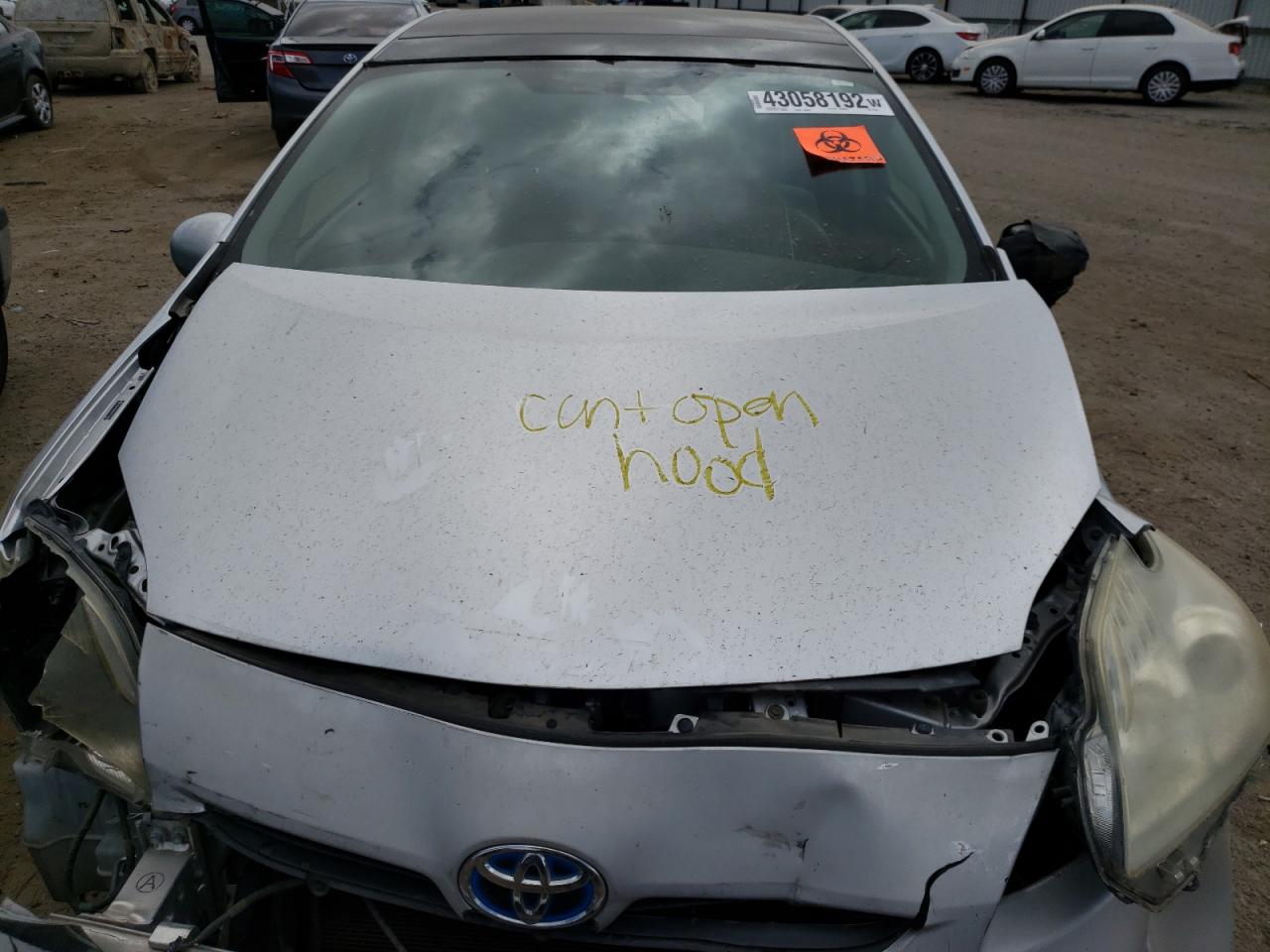 Photo 7 from auction – 2011 TOYOTA PRIUS with VIN JTDKN3DU6B5312094