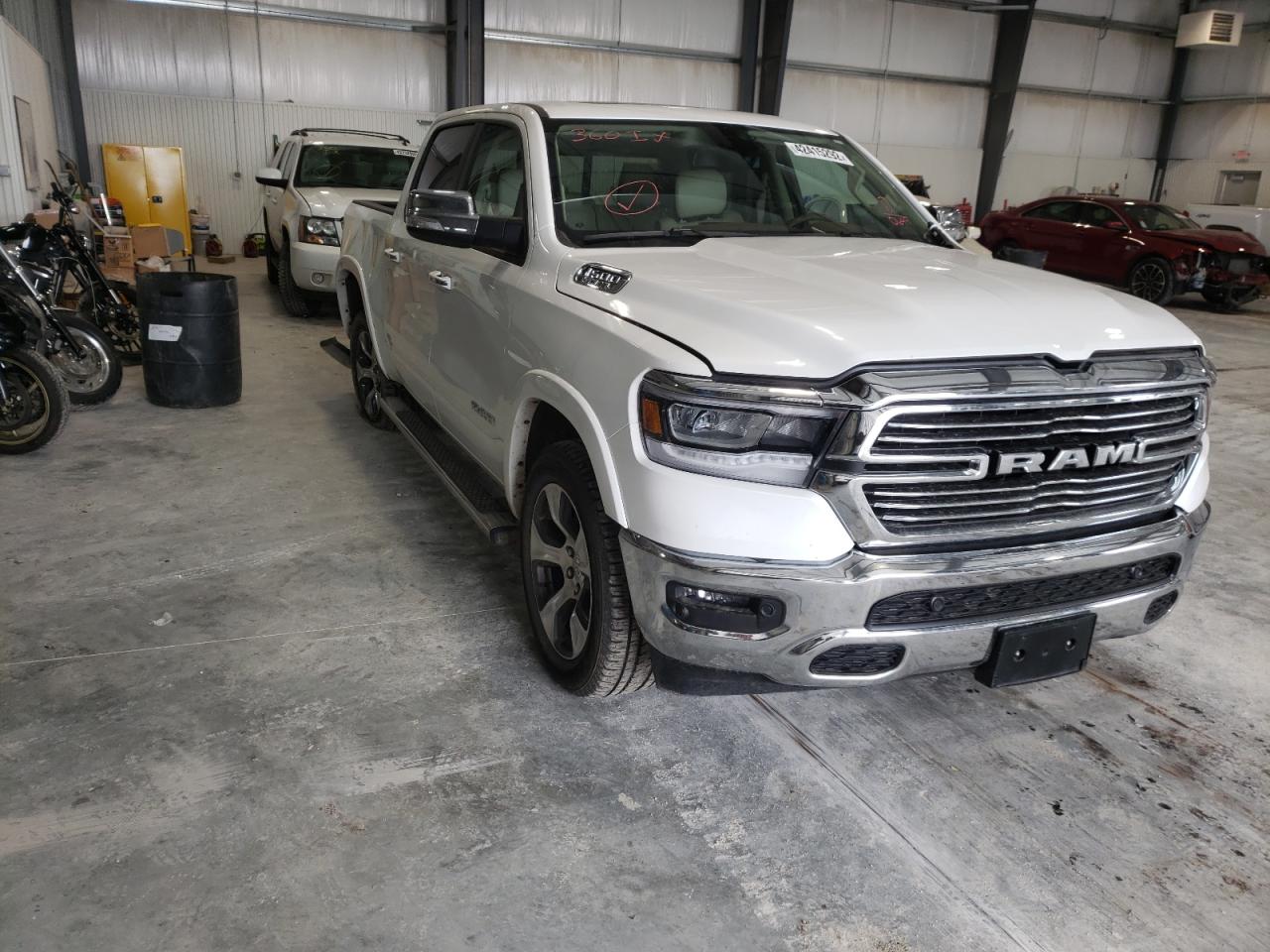 RAM 1500 LARAM 2019 with VIN 1C6SRFJT2KN610649 - Photo from auction
