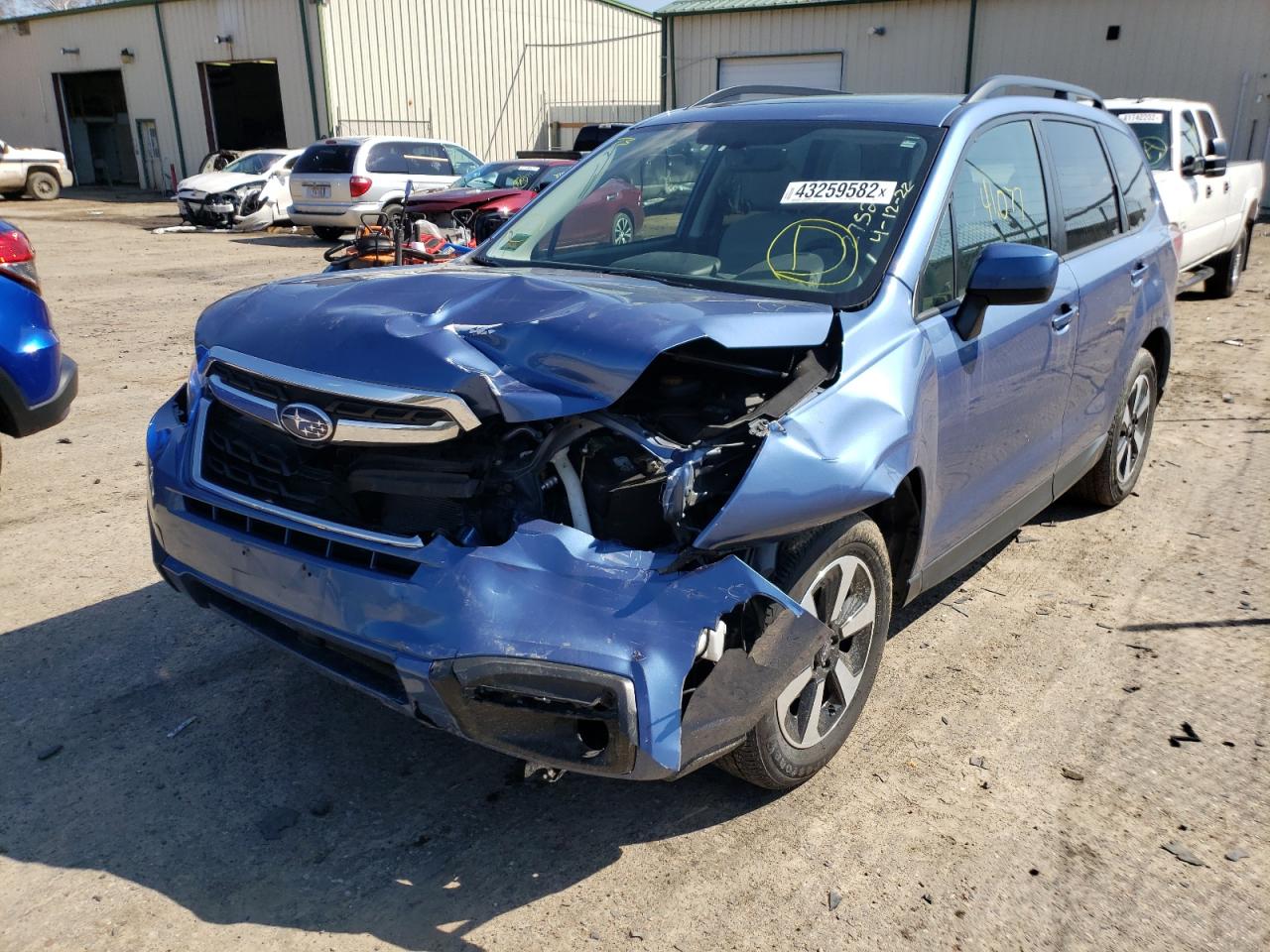 Photo 2 from auction – 2017 SUBARU FORESTER 2 with VIN JF2SJAEC1HH467375