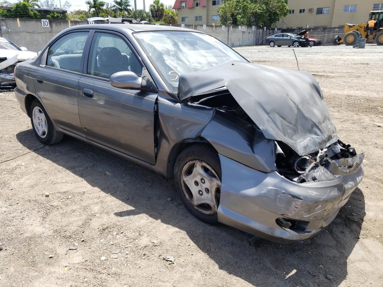 KIA SEPHIA BAS 2001 with VIN KNAFB121215018551 - Photo from auction