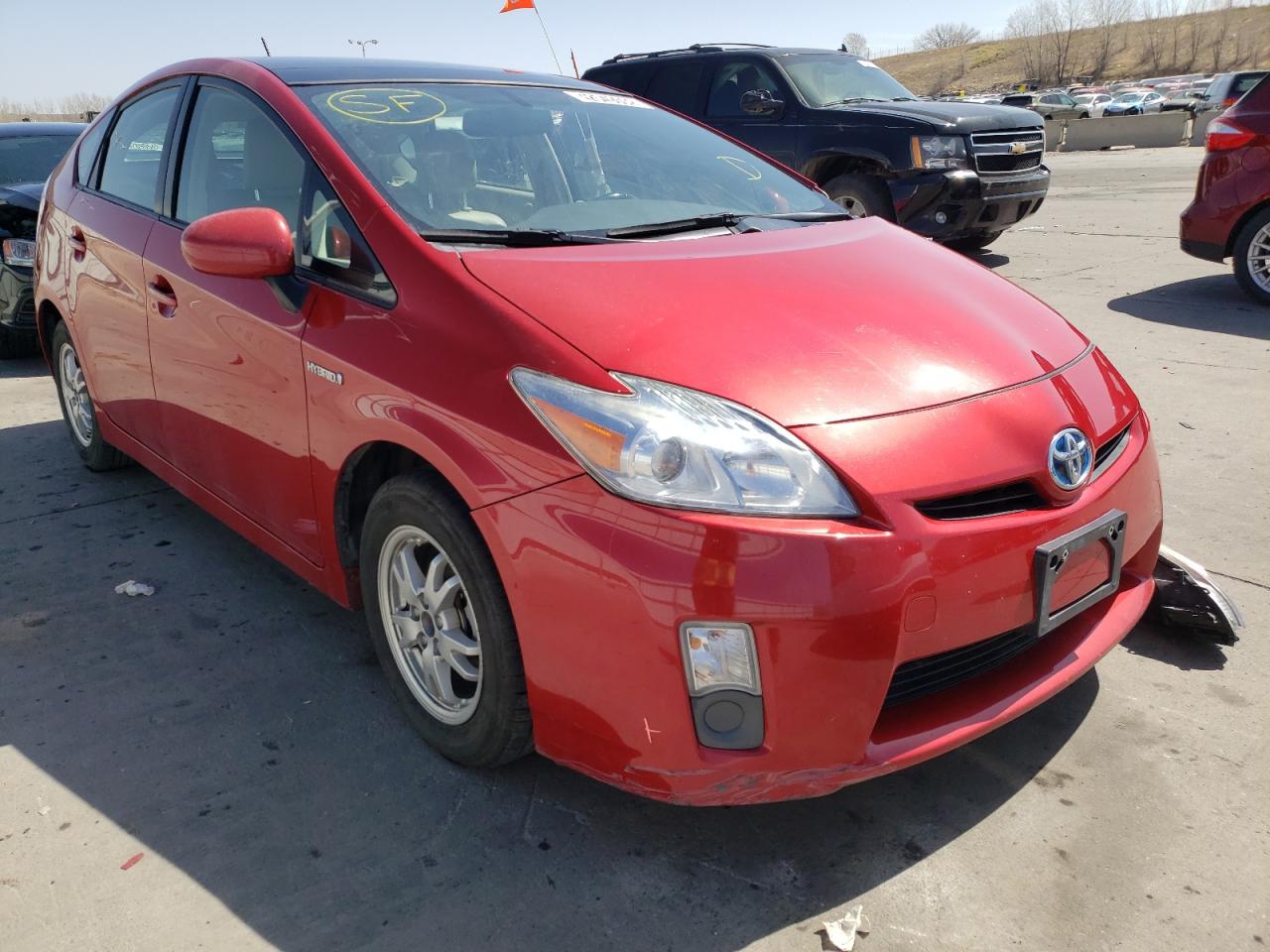 TOYOTA PRIUS 2010 with VIN JTDKN3DU0A0043246 - Photo from auction