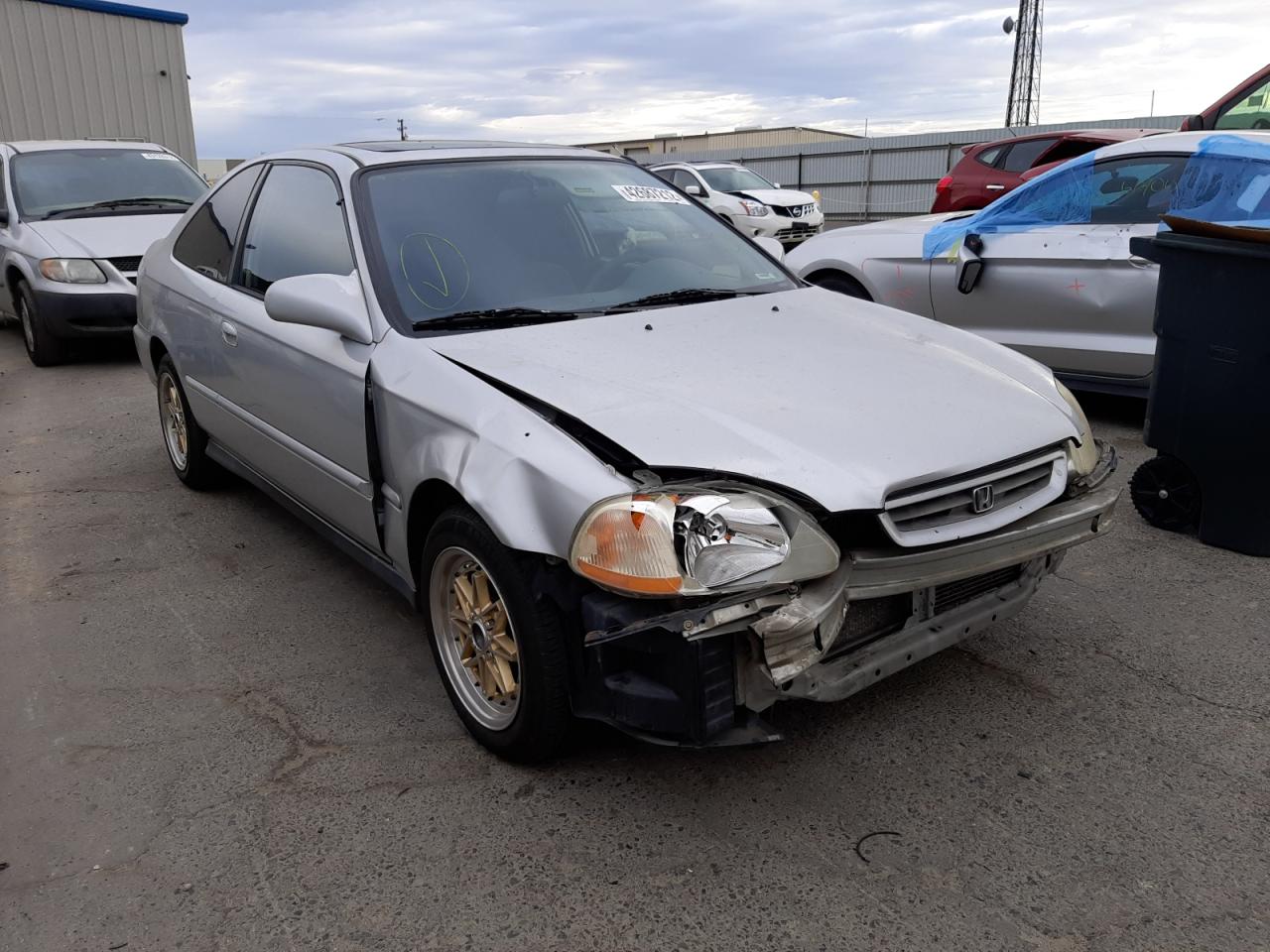 HONDA CIVIC EX 1998 with VIN 1HGEJ8243WL079285 - Photo from auction