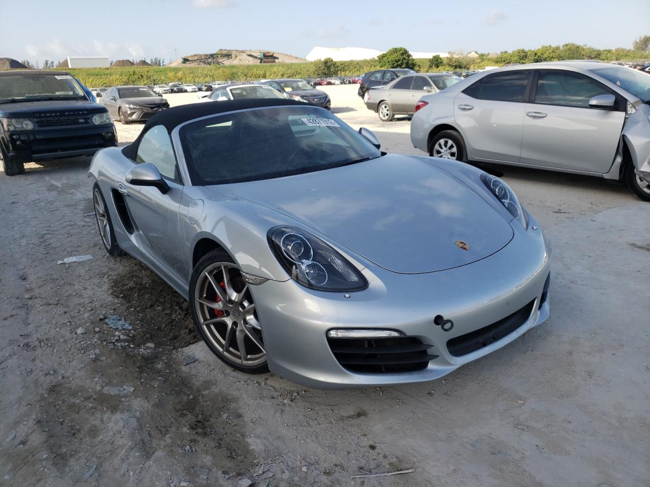 PORSCHE BOXSTER S 2014 with VIN WP0CB2A84ES141026 - Photo from auction