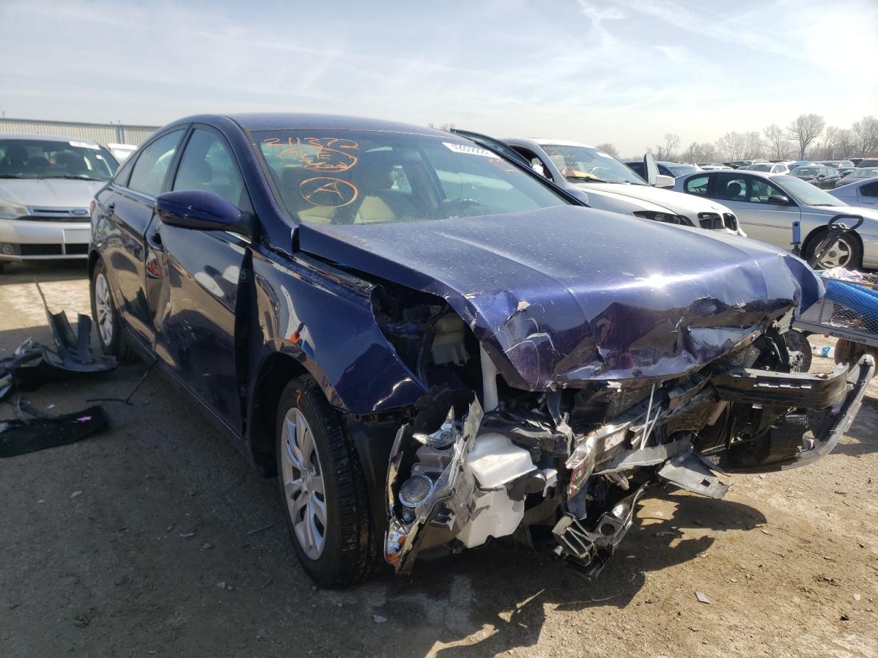 HYUNDAI SONATA GLS 2011 with VIN 5NPEB4AC8BH211372 - Photo from auction