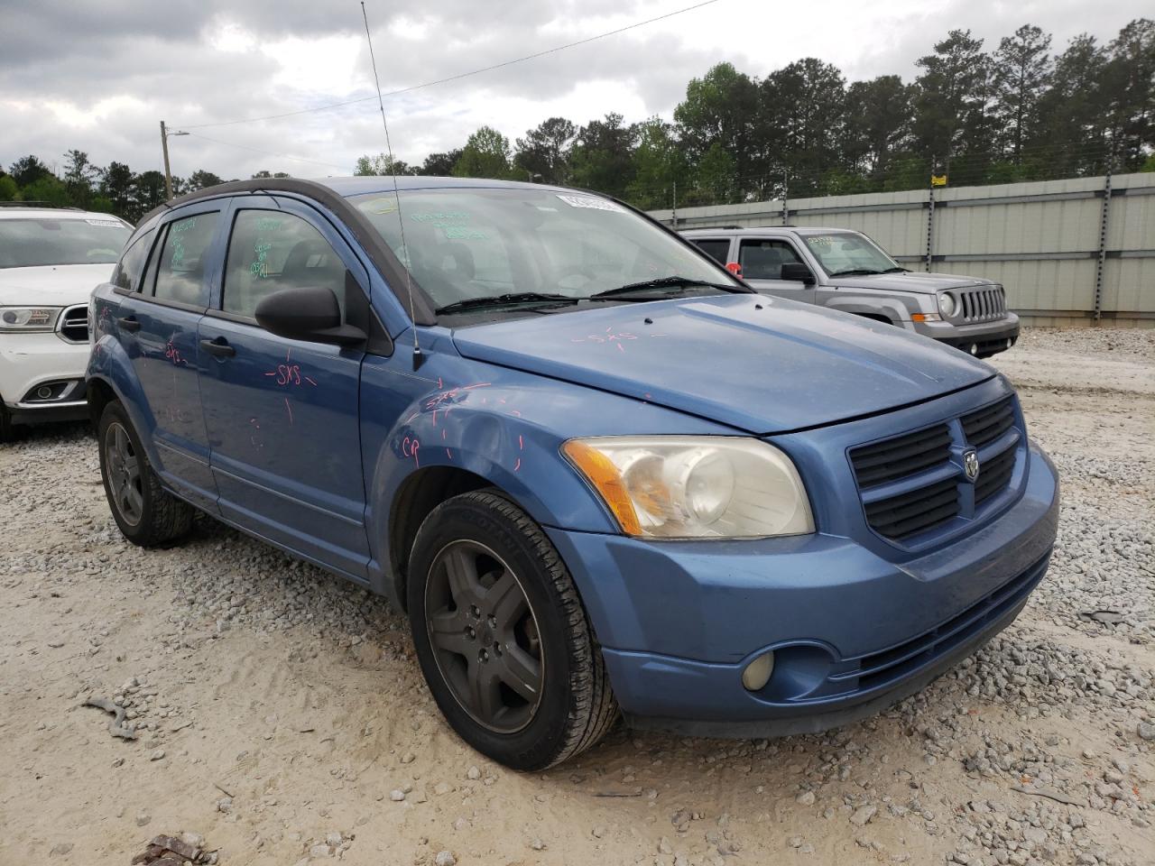 DODGE CALIBER SX 2007 with VIN 1B3HB48B67D314136 - Photo from auction
