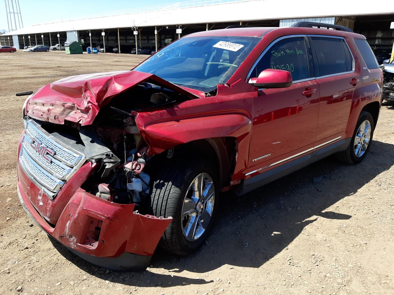 Photo 2 from auction – 2015 GMC TERRAIN SL with VIN 2GKALREK0F6267427