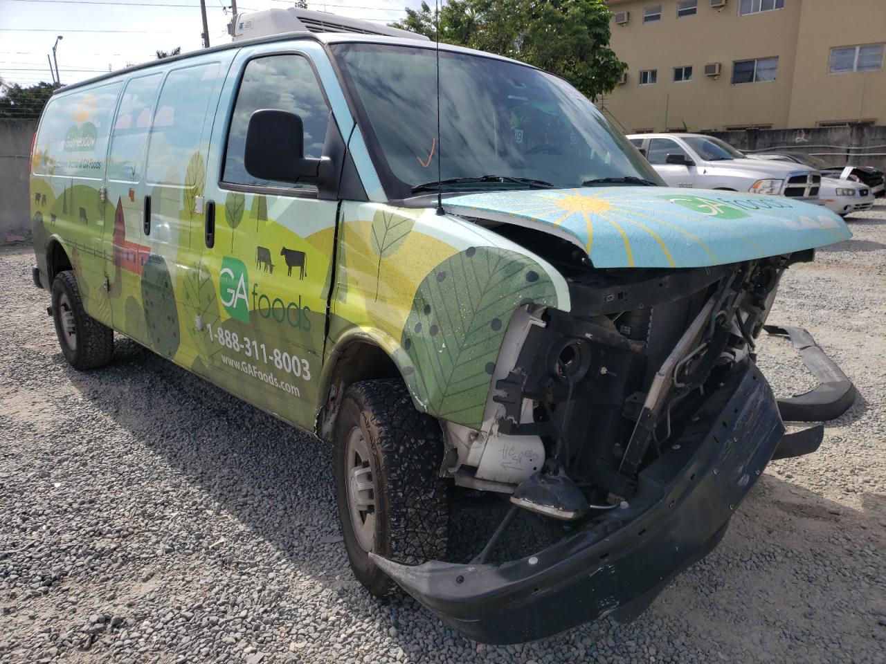 CHEVROLET EXPRESS G2 2016 with VIN 1GCWGBFF8G1229527 - Photo from auction