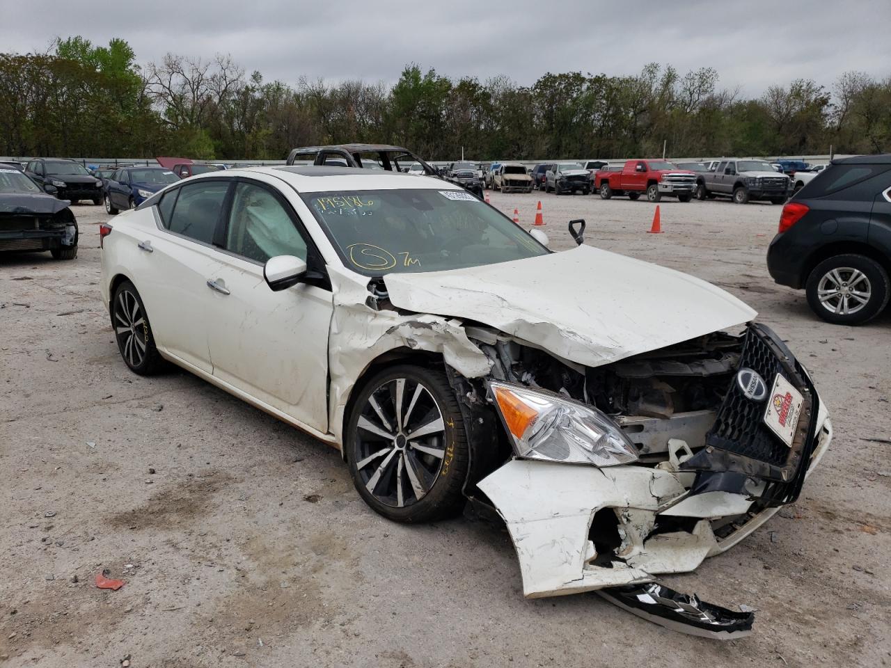 NISSAN ALTIMA PLA 2019 with VIN 1N4BL4FV1KC195186 - Photo from auction