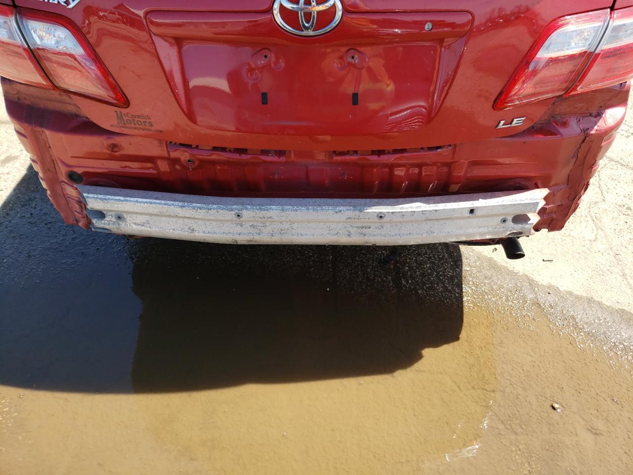 Photo 9 from auction – 2009 TOYOTA CAMRY BASE with VIN 4T4BE46K19R058555