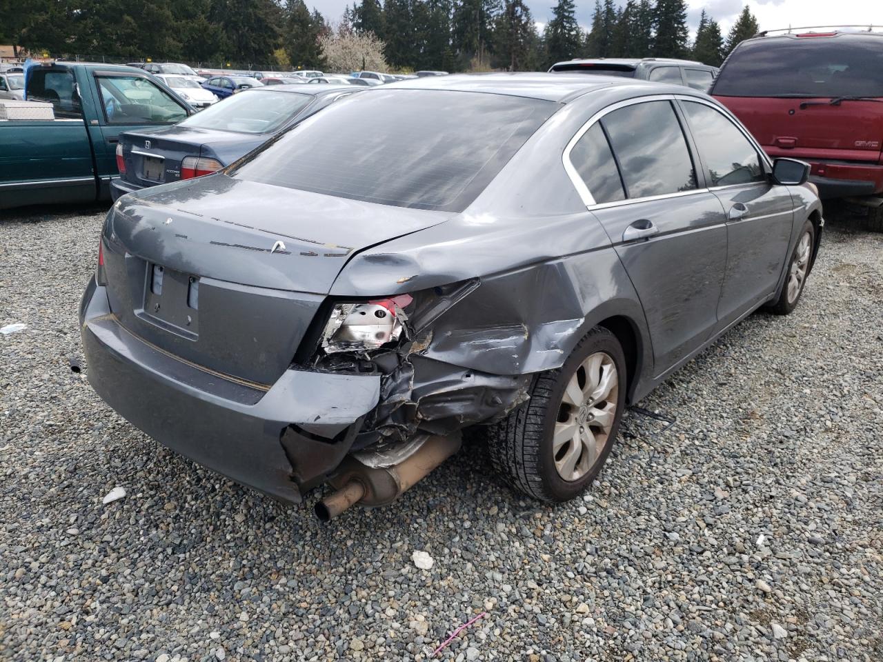 Photo 4 from auction – 2008 HONDA ACCORD EX with VIN JHMCP26708C018905