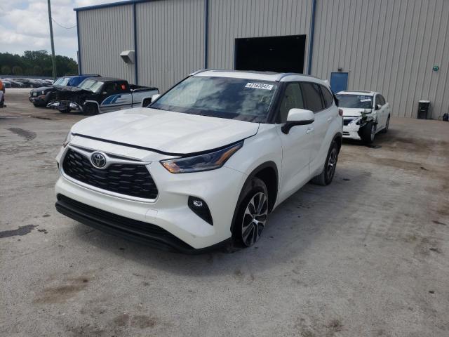 Photo 5 from auction – 2021 TOYOTA HIGHLANDER with VIN 5TDGZRAH2MS534004