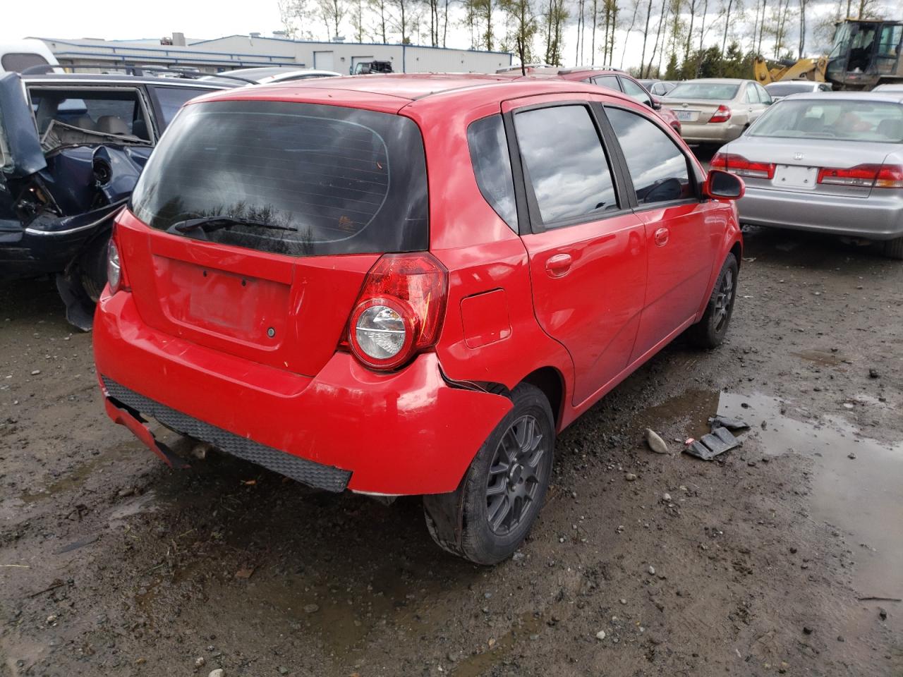Photo 4 from auction – 2009 CHEVROLET AVEO LS with VIN KL1TD66E89B667351