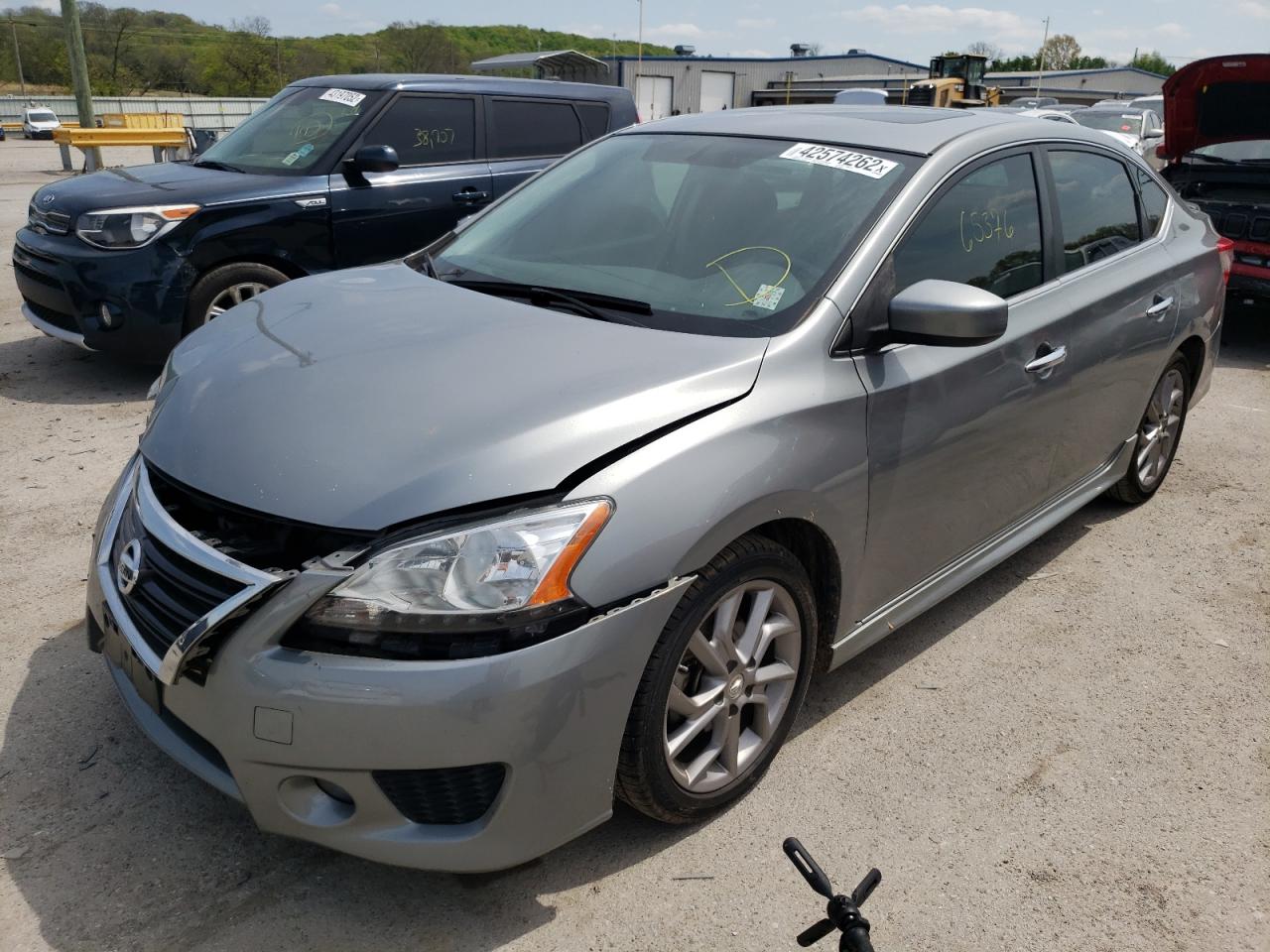 Photo 2 from auction – 2013 NISSAN SENTRA S with VIN 3N1AB7AP1DL705629