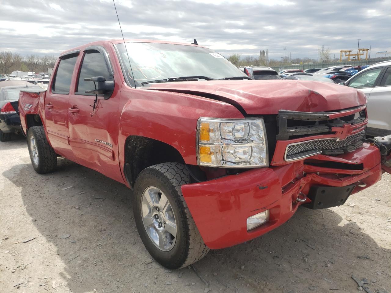 CHEVROLET SILVERADO 2012 with VIN 3GCPKTE74CG181040 - Photo from auction