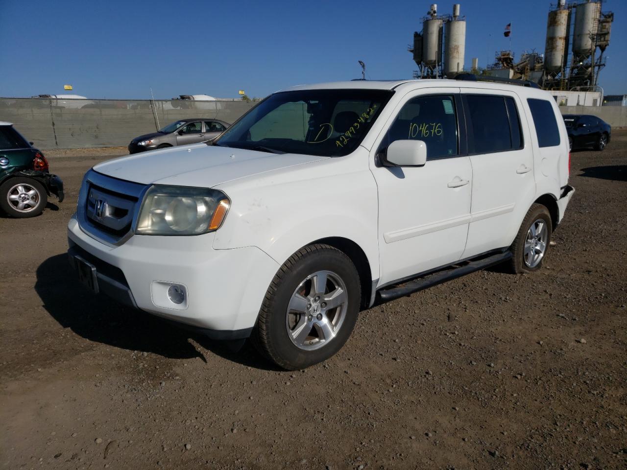 Photo 2 from auction – 2009 HONDA PILOT EXL with VIN 5FNYF38549B012816
