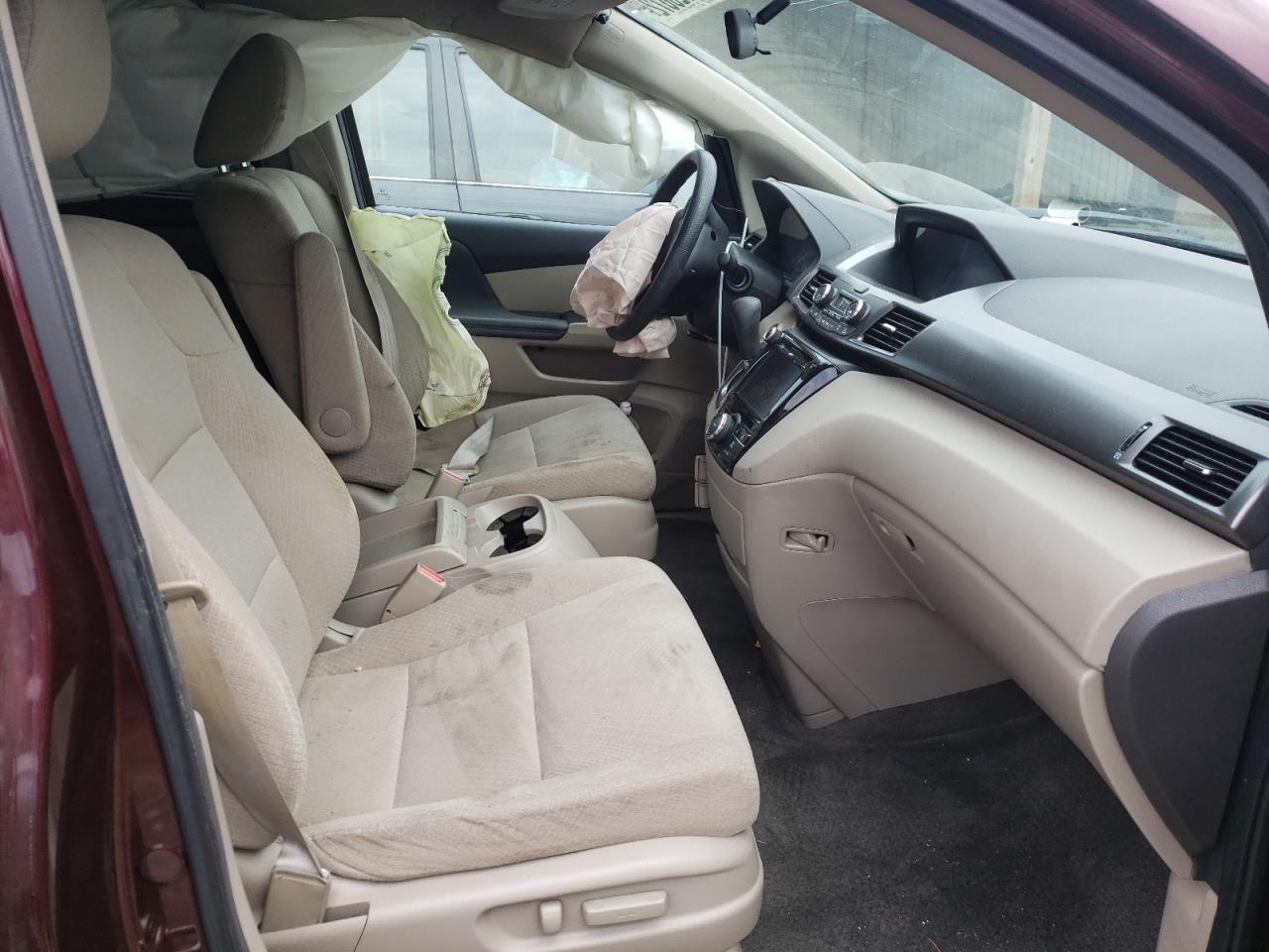Photo 5 from auction – 2014 HONDA ODYSSEY EX with VIN 5FNRL5H40EB075504