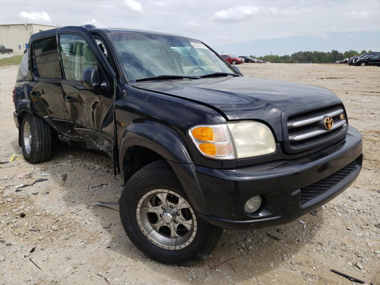 TOYOTA SEQUOIA LI 2002 with VIN 5TDZT38A22S071438 - Photo from auction