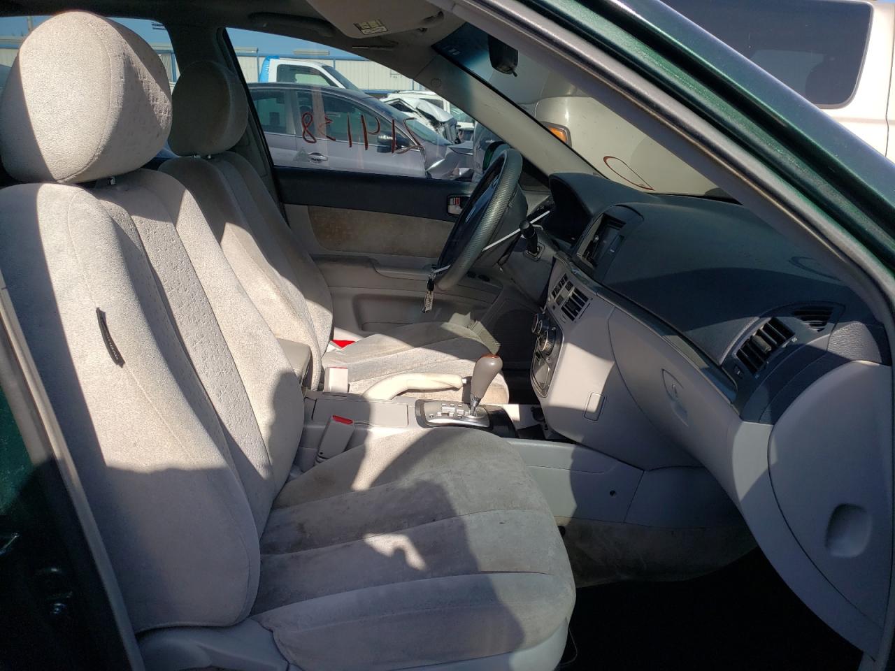 Photo 5 from auction – 2006 HYUNDAI SONATA GLS with VIN 5NPEU46F86H080463