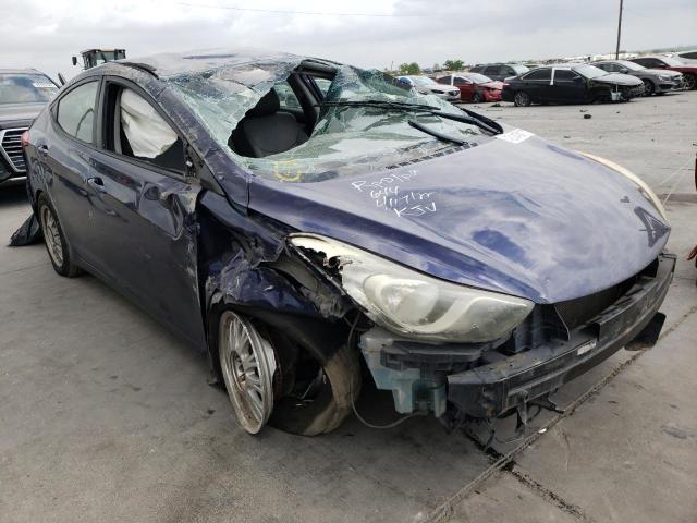 HYUNDAI ELANTRA GL 2011 with VIN 5NPDH4AE7BH056728 - Photo from auction