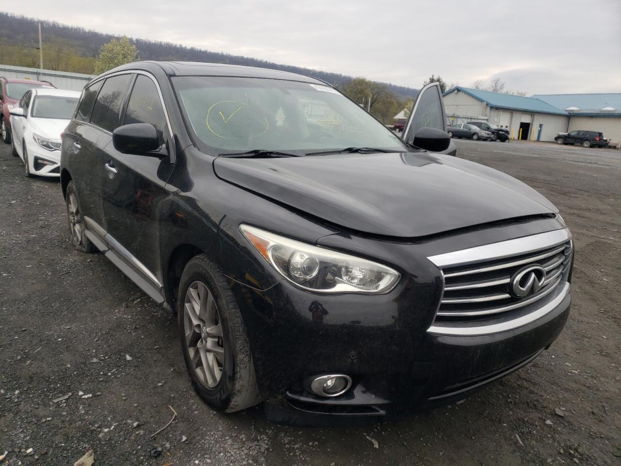 INFINITI JX35 2013 with VIN 5N1AL0MM2DC316623 - Photo from auction