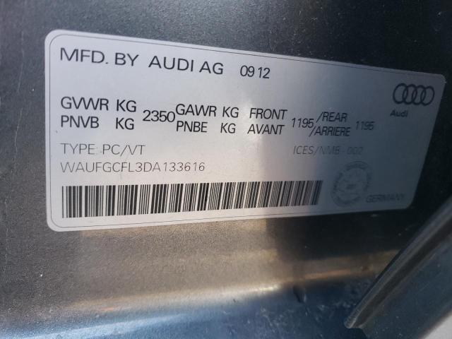 Photo 10 from auction – 2013 AUDI S4 PREMIUM with VIN WAUFGCFL3DA133616