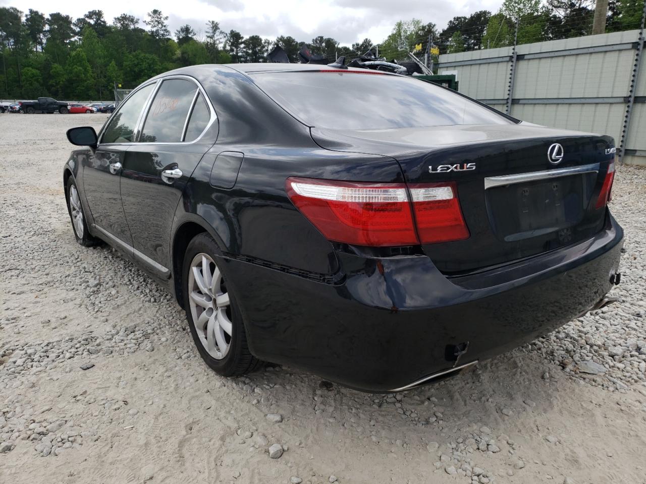 Photo 3 from auction – 2007 LEXUS LS 460 with VIN JTHBL46FX75045395