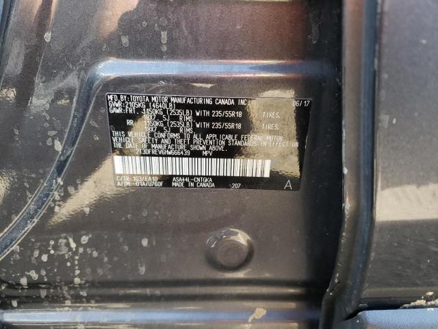 Photo 10 from auction – 2017 TOYOTA RAV4 LIMIT with VIN 2T3DFREV6HW666439
