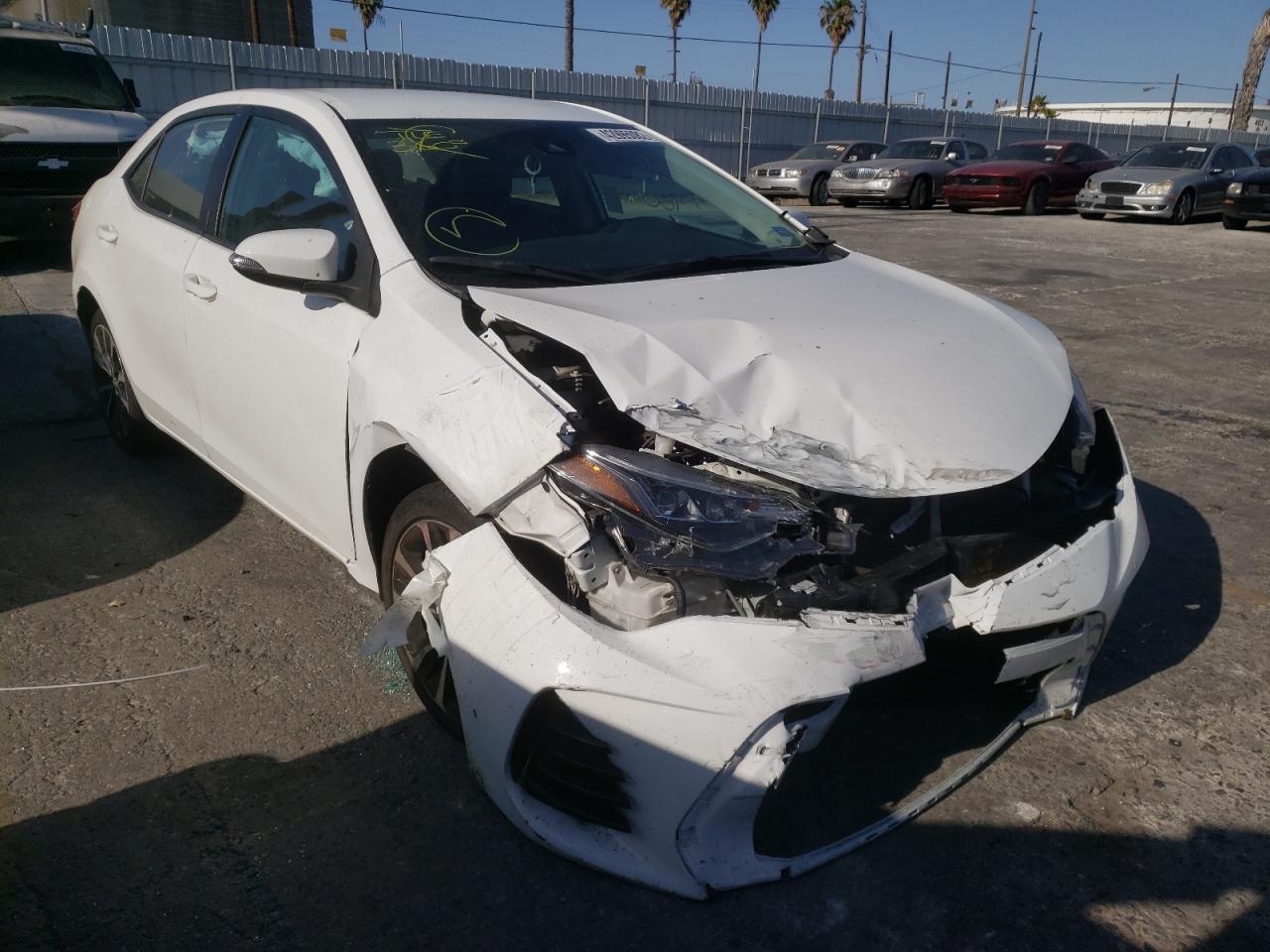 Photo 1 from auction – 2018 TOYOTA COROLLA L with VIN 5YFBURHE5JP845290