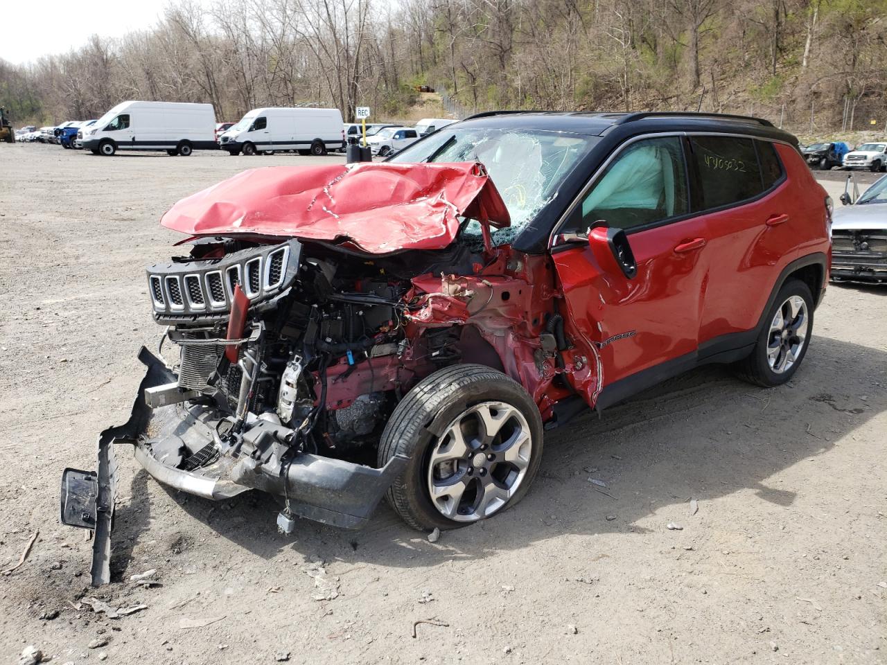 Photo 2 from auction – 2021 JEEP COMPASS LI with VIN 3C4NJDCB9MT556615