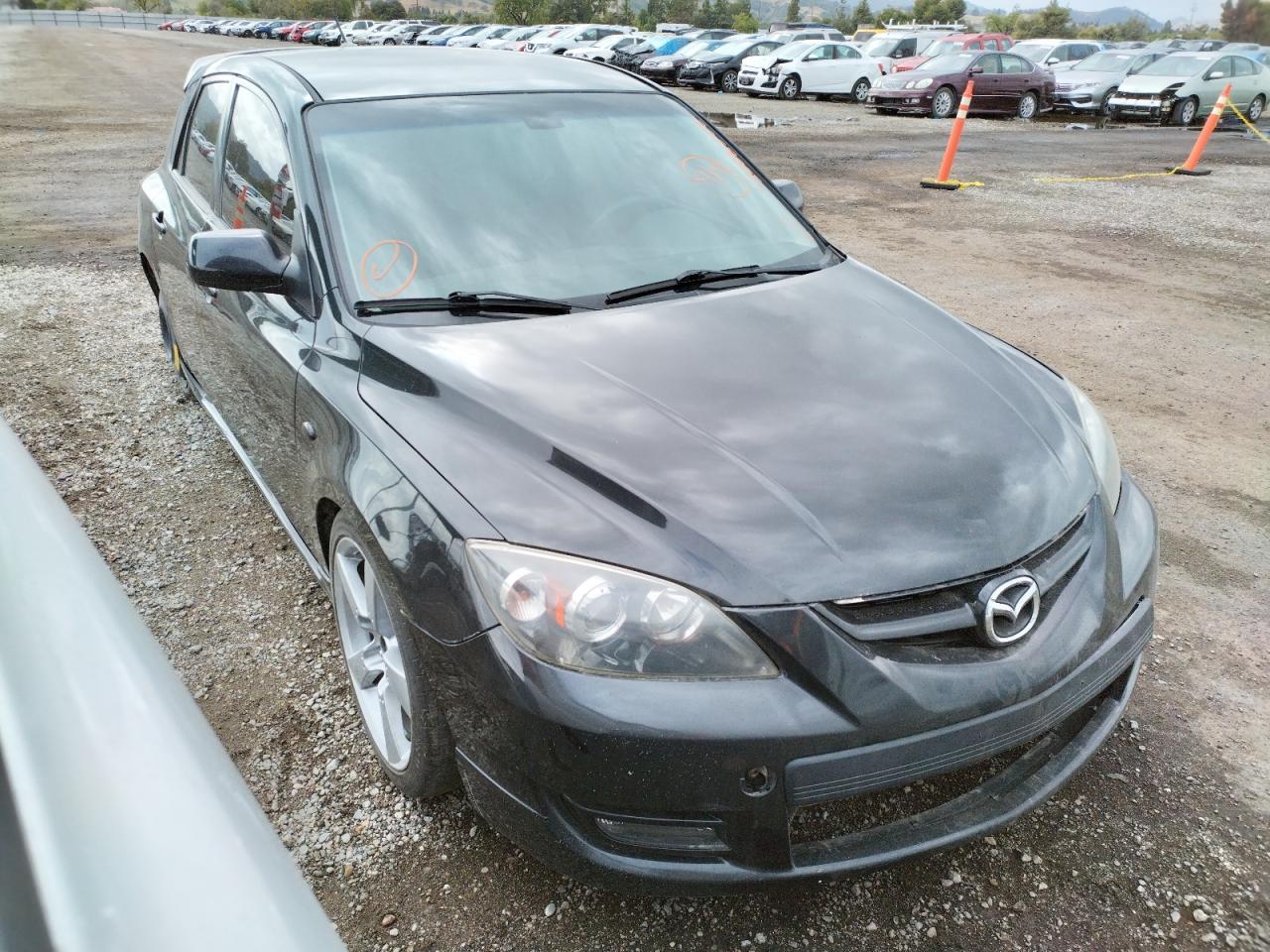 MAZDA SPEED 3 2008 with VIN JM1BK34M381179352 - Photo from auction