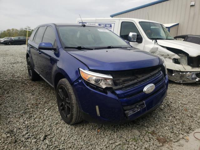 FORD EDGE SEL 2013 with VIN 2FMDK3JC8DBC25448 - Photo from auction