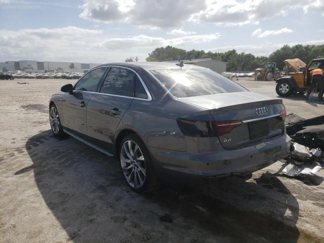 Photo 3 from auction – 2020 AUDI A4 PREMIUM with VIN WAUENAF41LA039313