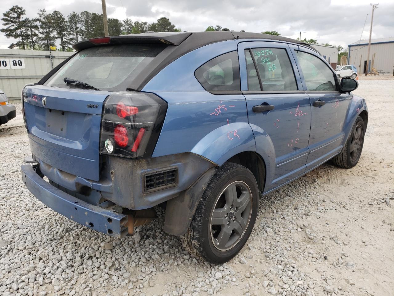 Photo 4 from auction – 2007 DODGE CALIBER SX with VIN 1B3HB48B67D314136