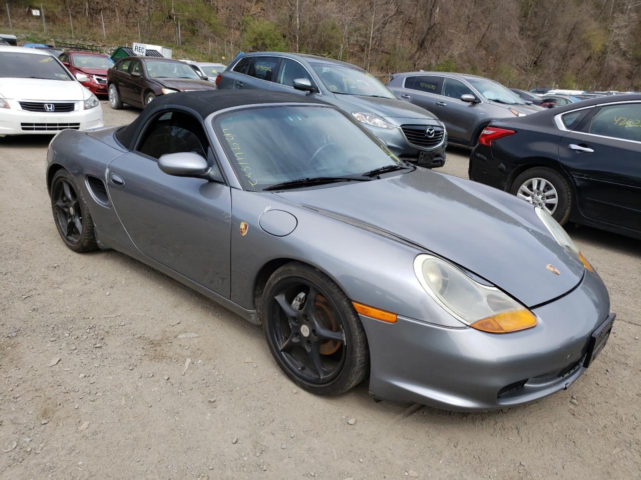 PORSCHE BOXSTER 2002 with VIN WP0CA29892U620484 - Photo from auction