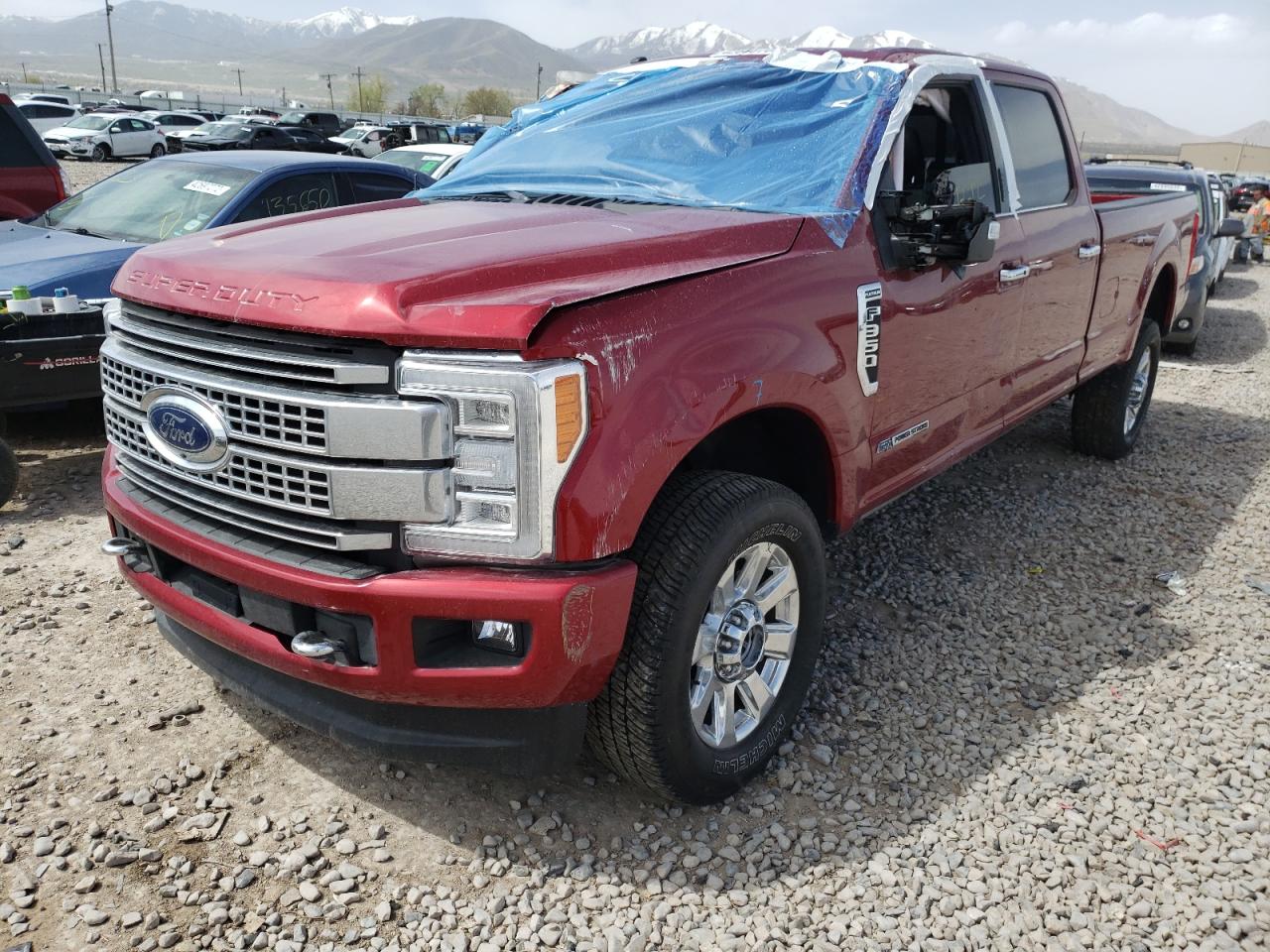 Photo 2 from auction – 2017 FORD F350 SUPER with VIN 1FT8W3BT2HEE95908