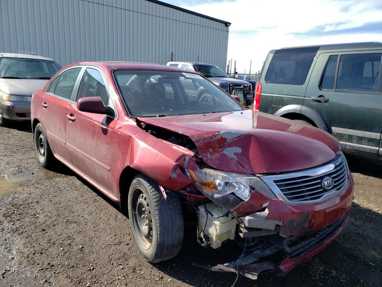 KIA OPTIMA LX 2010 with VIN KNAGG4A49A5385451 - Photo from auction