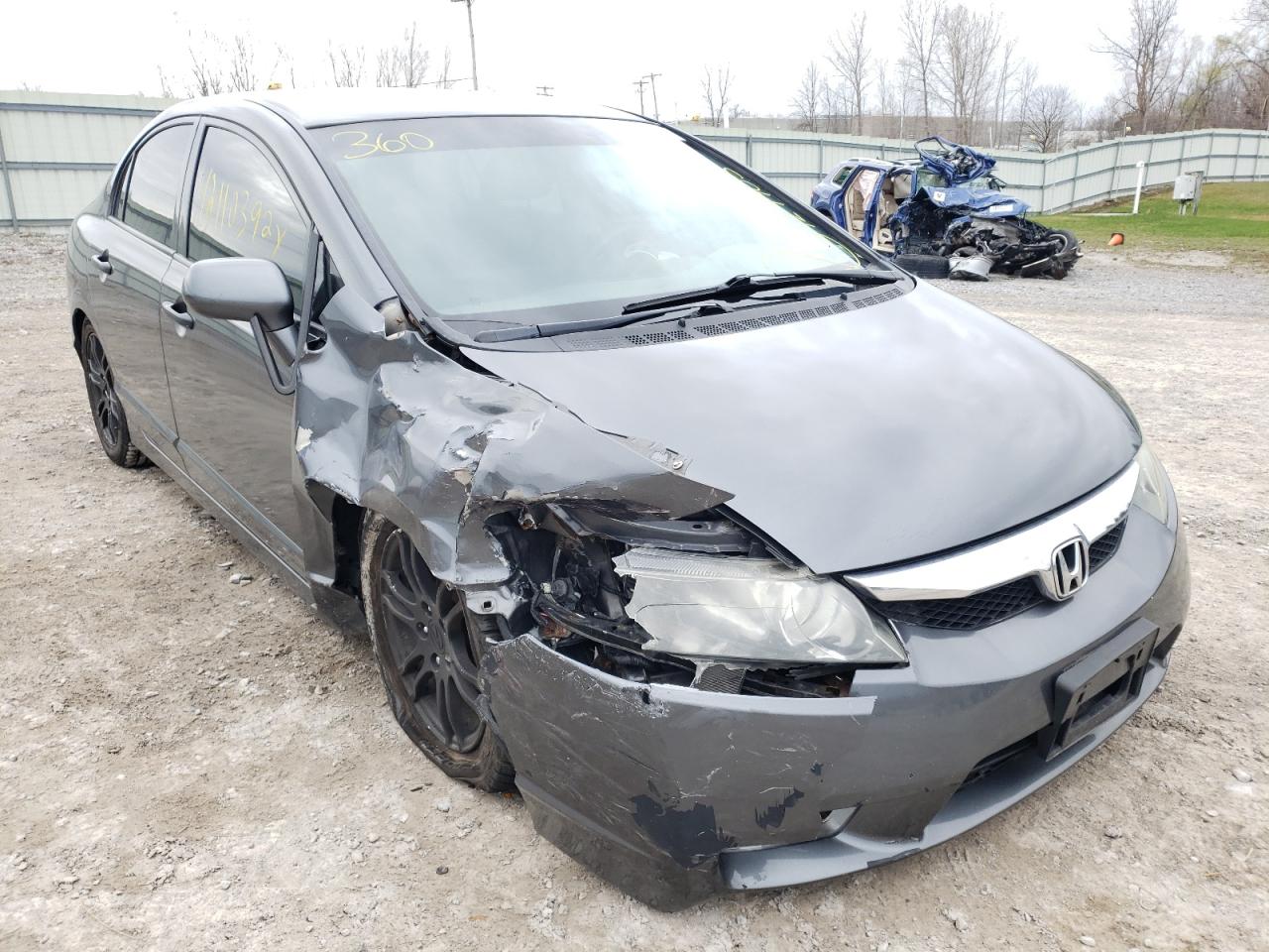 HONDA CIVIC VP 2010 with VIN 2HGFA1F34AH575795 - Photo from auction