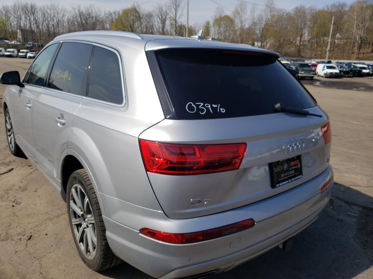 Photo 3 from auction – 2018 AUDI Q7 PRESTIG with VIN WA1VAAF78JD030039
