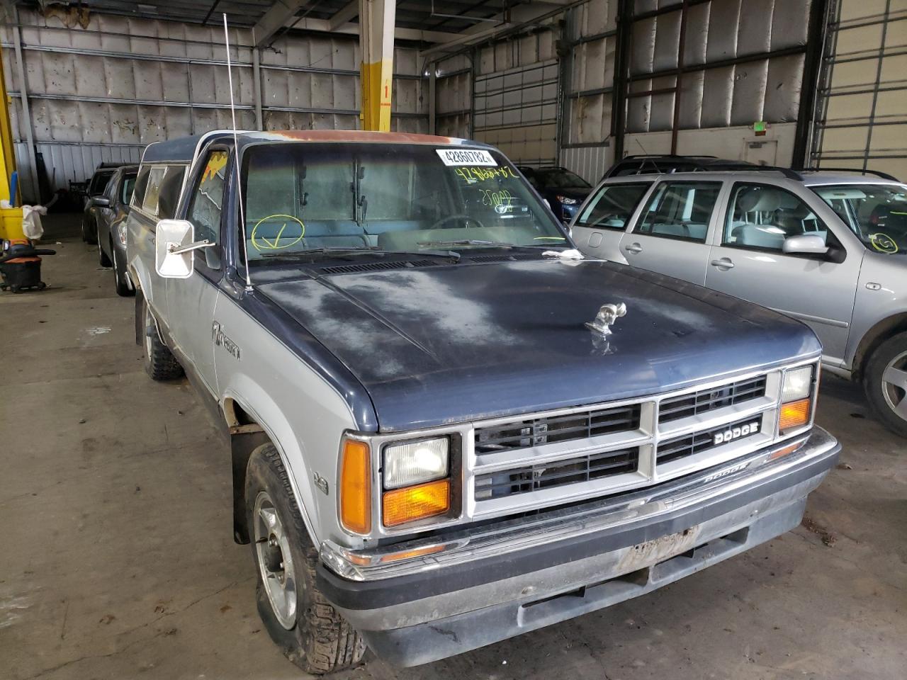 DODGE DAKOTA 1988 with VIN 1B7GN14X0JS690125 - Photo from auction