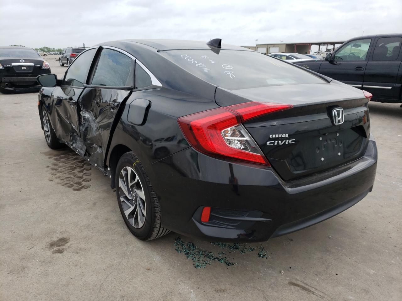 Photo 3 from auction – 2017 HONDA CIVIC EX with VIN 19XFC2F78HE205344