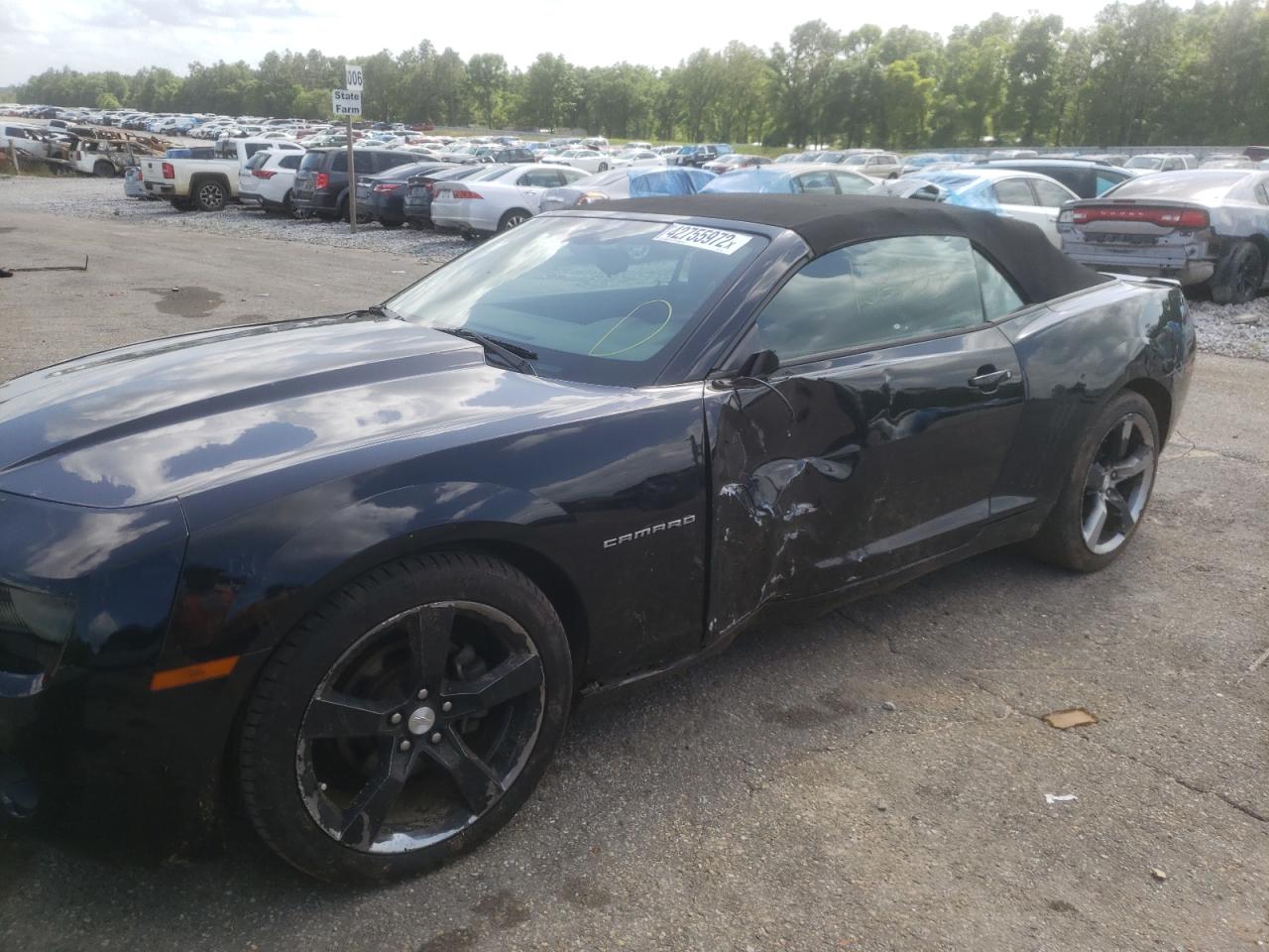 Photo 9 from auction – 2011 CHEVROLET CAMARO LT with VIN 2G1FB3DD0B9169018