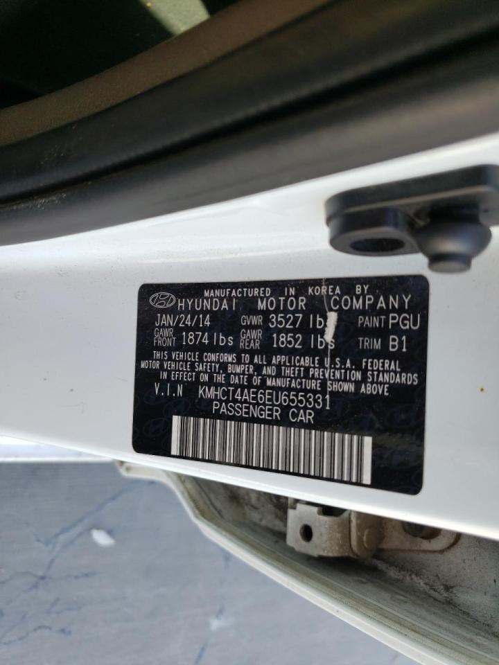 Photo 10 from auction – 2014 HYUNDAI ACCENT GLS with VIN KMHCT4AE6EU655331