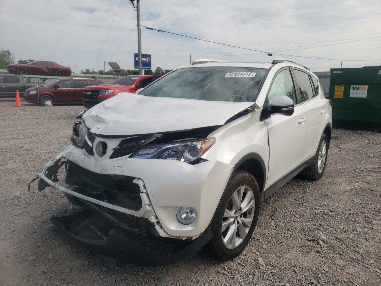 Photo 2 from auction – 2013 TOYOTA RAV4 LIMIT with VIN 2T3YFREV5DW057502