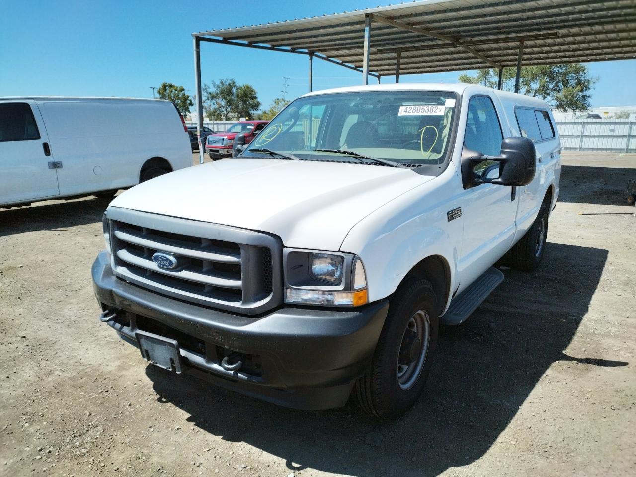 Photo 2 from auction – 2004 FORD F250 SUPER with VIN 1FTNF20L44EC87717
