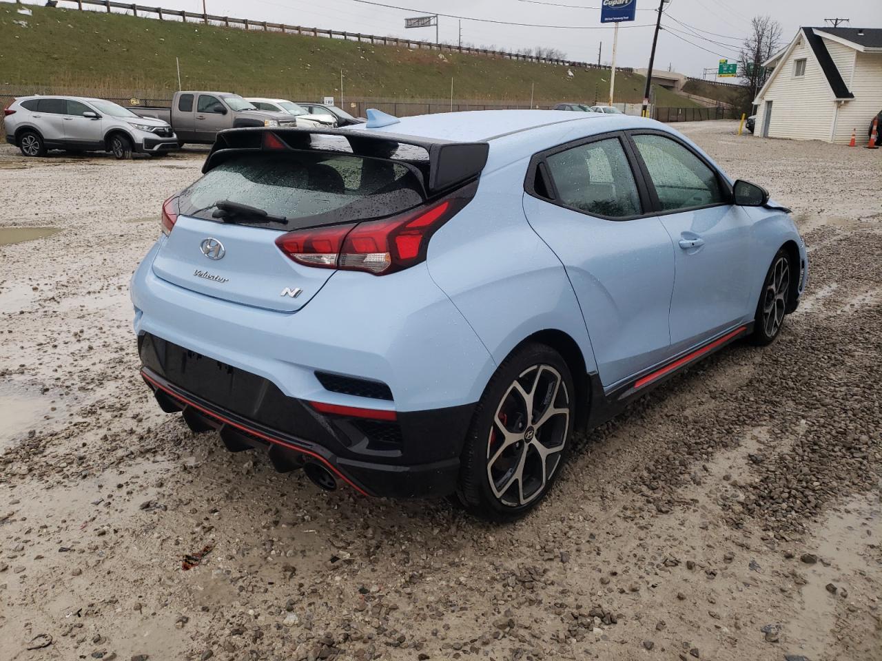 Photo 4 from auction – 2020 HYUNDAI VELOSTER N with VIN KMHT36AH7LU005233