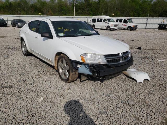 DODGE AVENGER SE 2013 with VIN 3C4FY58B14T208399 - Photo from auction