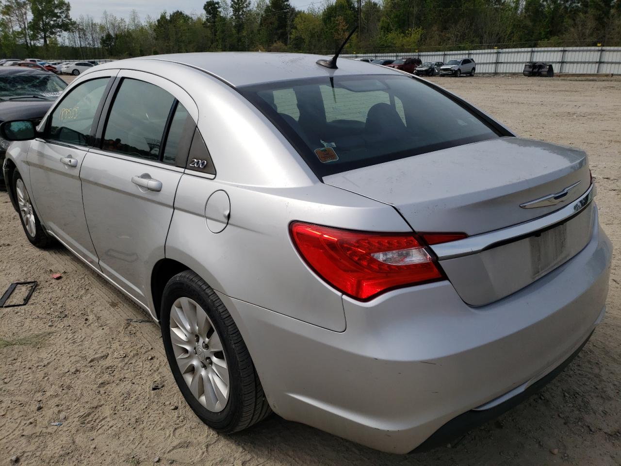 Photo 3 from auction – 2012 CHRYSLER 200 LX with VIN 1C3CCBAB2CN330783